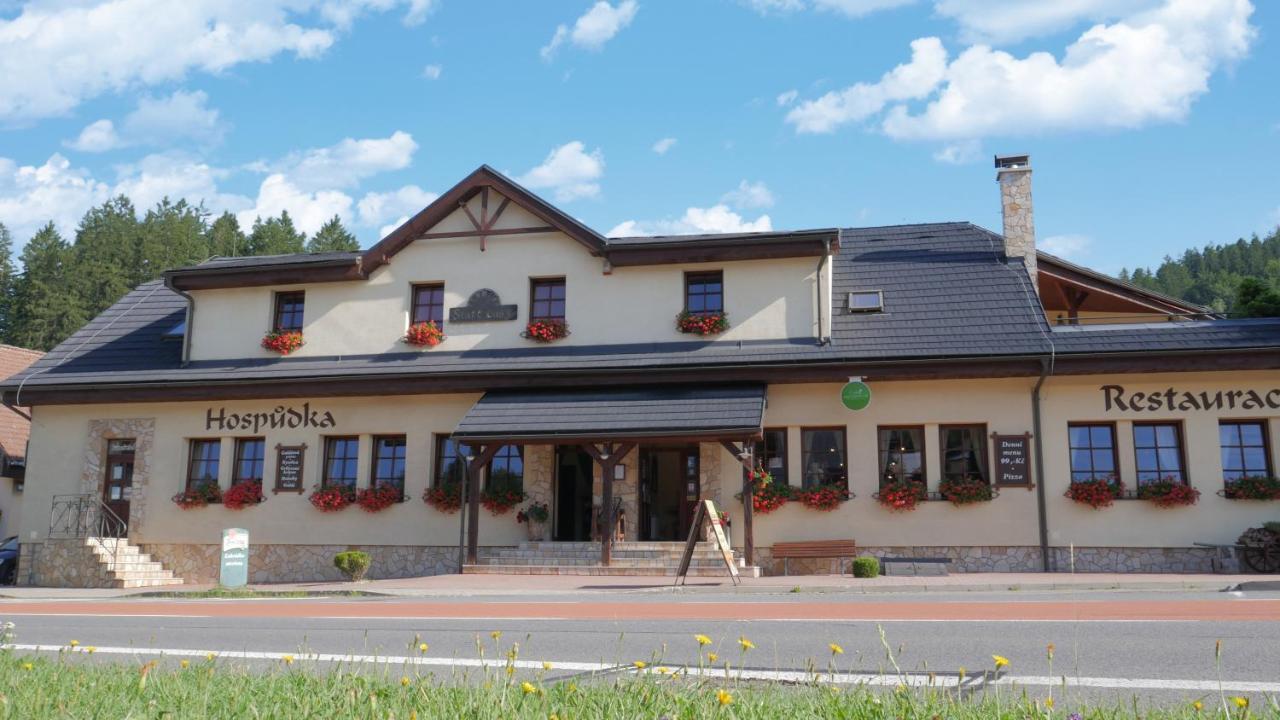 Penzion A Restaurace Stare Casy Horní Bečva Dış mekan fotoğraf